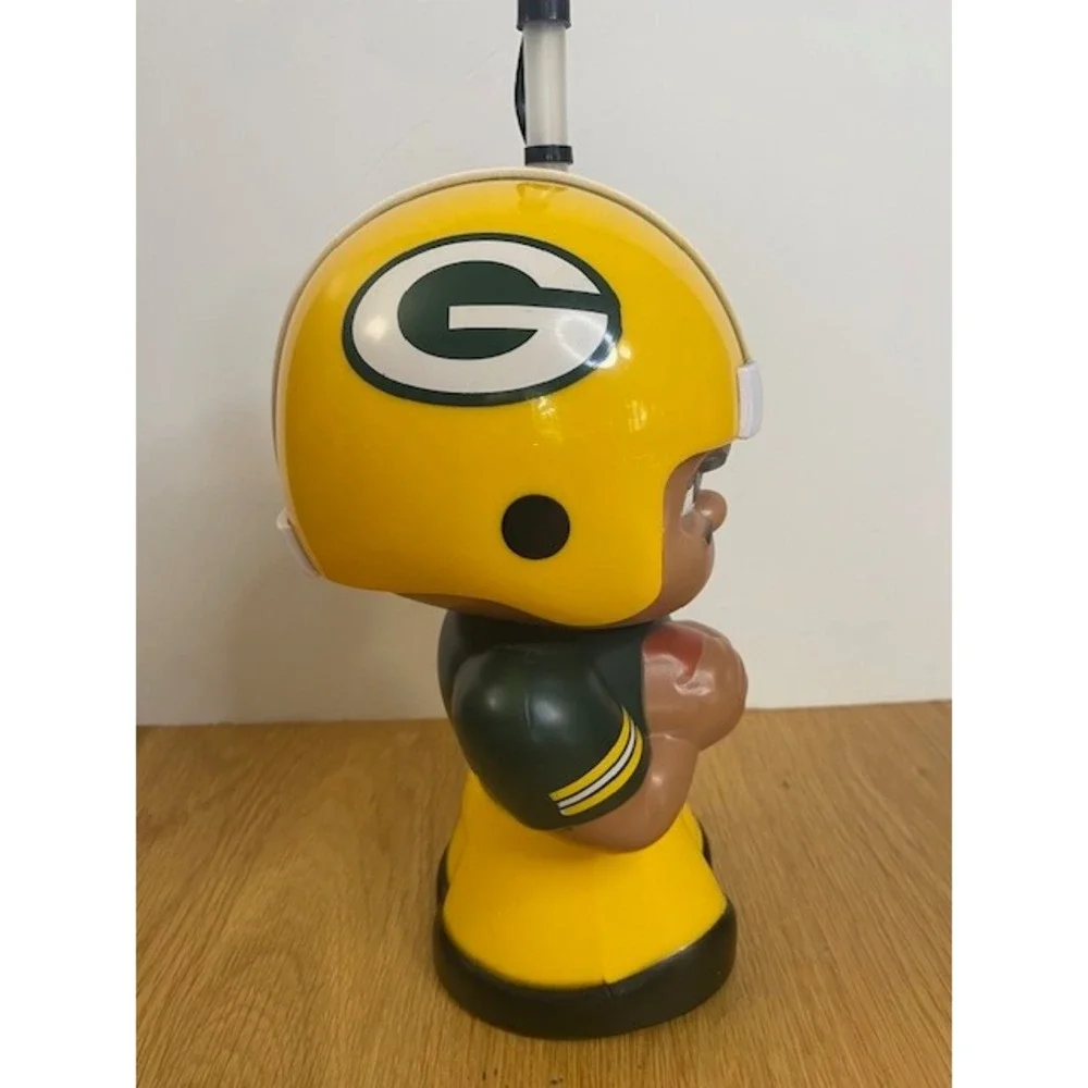 TeenyMates Big Sip Green Bay Packers NFL‎ Character Cup 16oz Yellow New BPA-Free